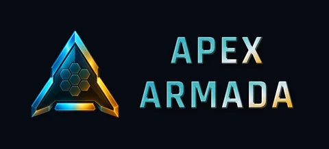 Apex Armada logo: horizontal bold on dark