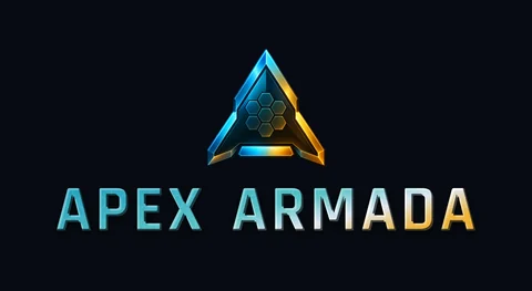 Apex Armada logo: stacked bold on dark