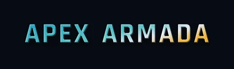 Apex Armada logo: wordmark bold on dark